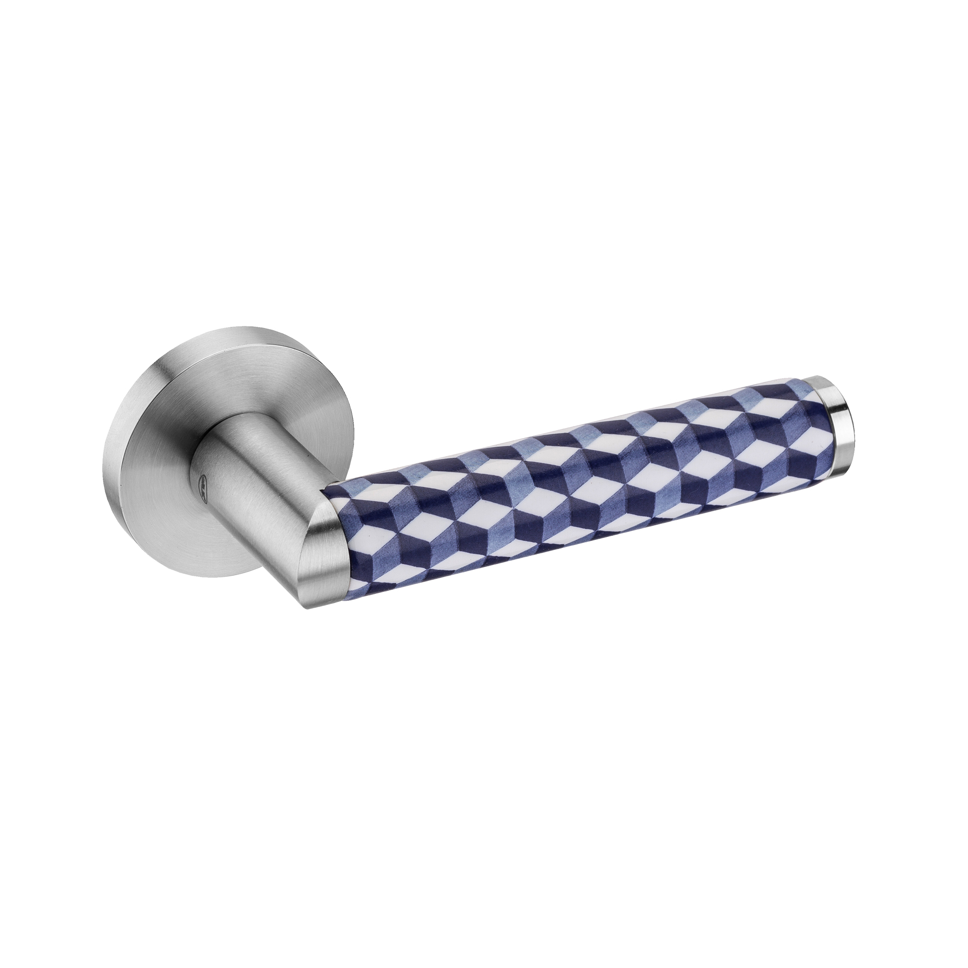 Door lever handle IN.00.445.SR Satin