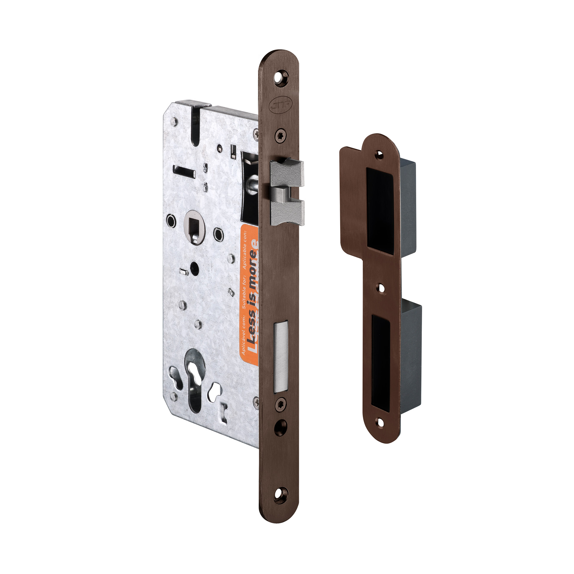 Cerradura de embutir IN.20.895.R.TCH PVD Titanium Chocolate