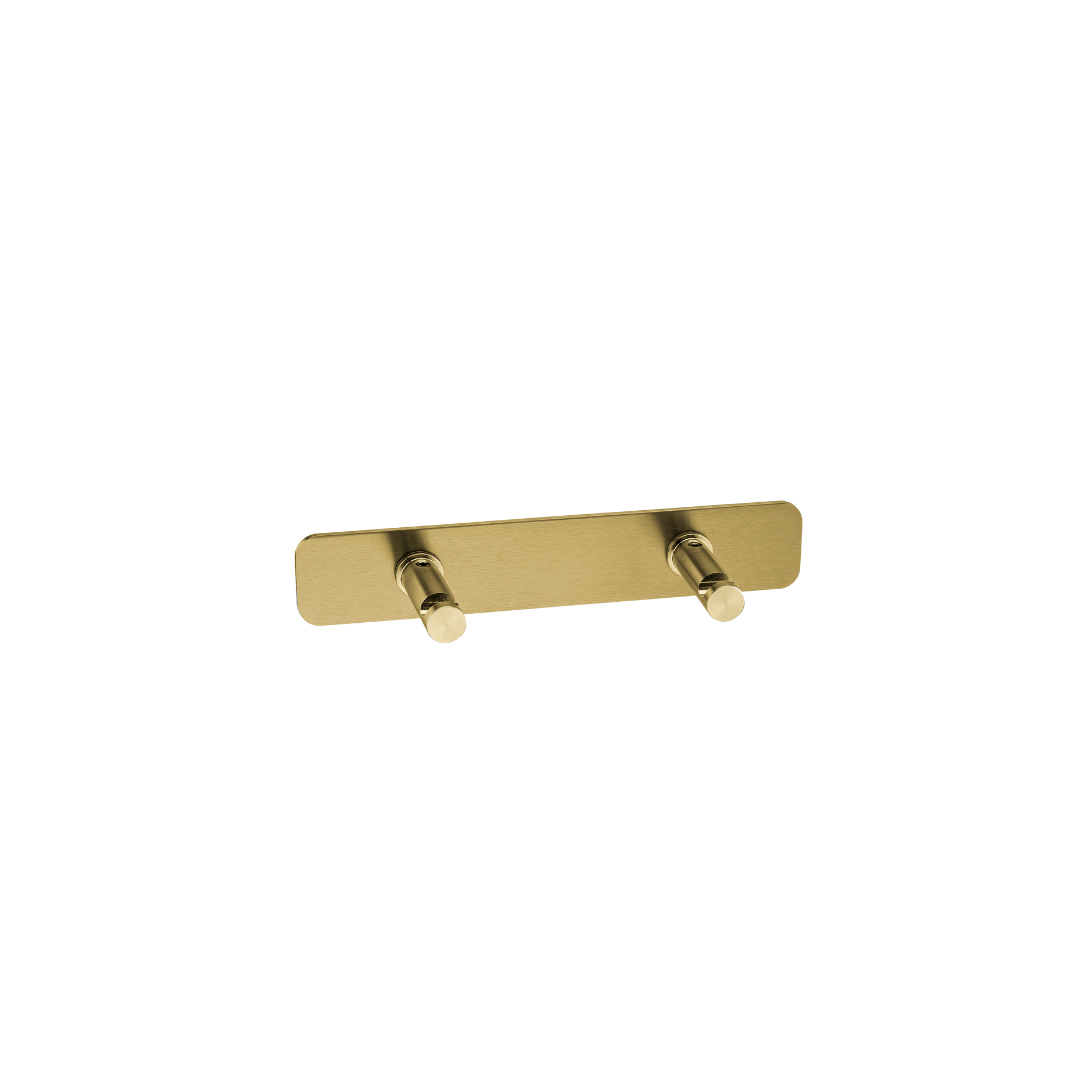 Percha doble IN.14.126.TG PVD Titanium Gold