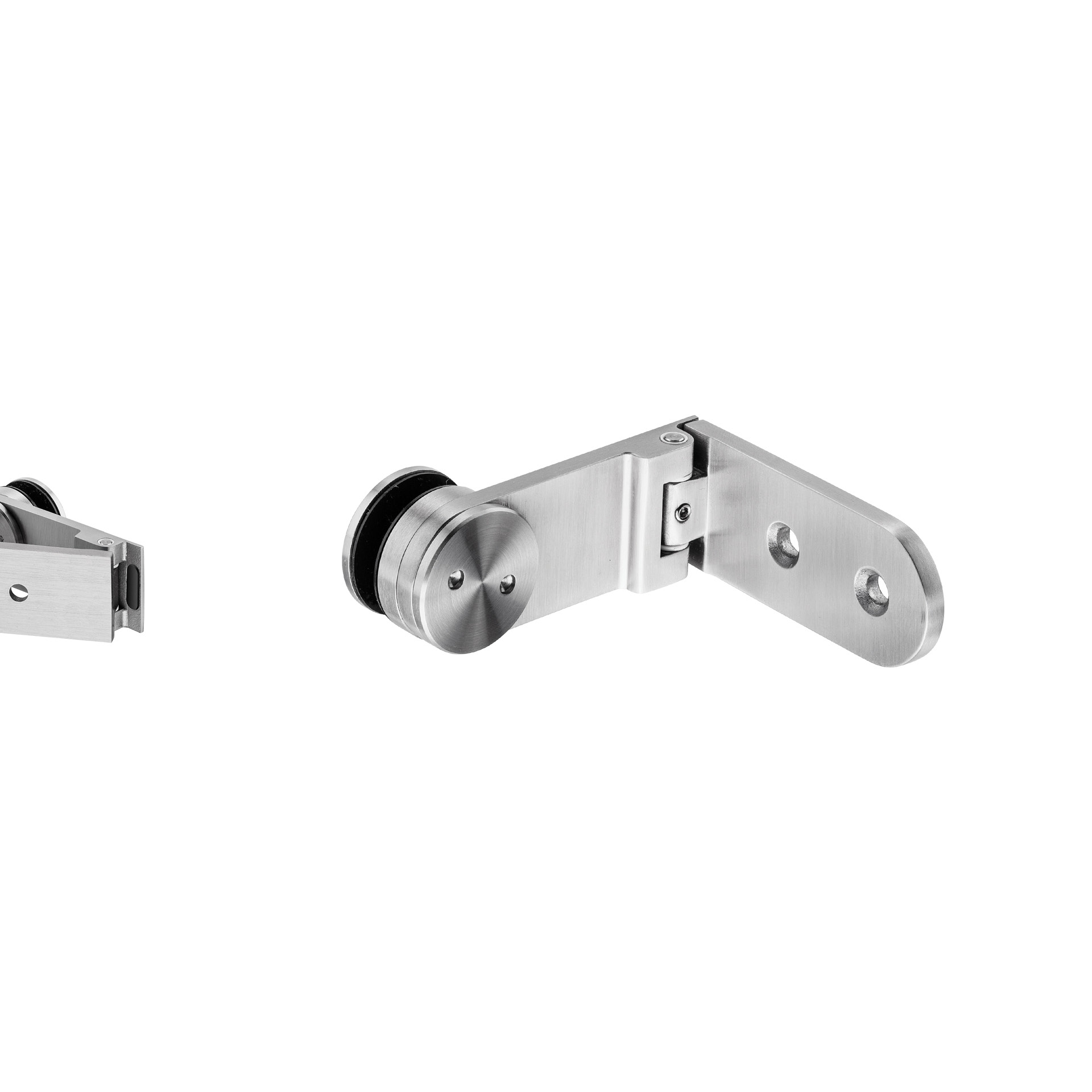 Bisagra pared - cristal IN.75.009.90 Satinado