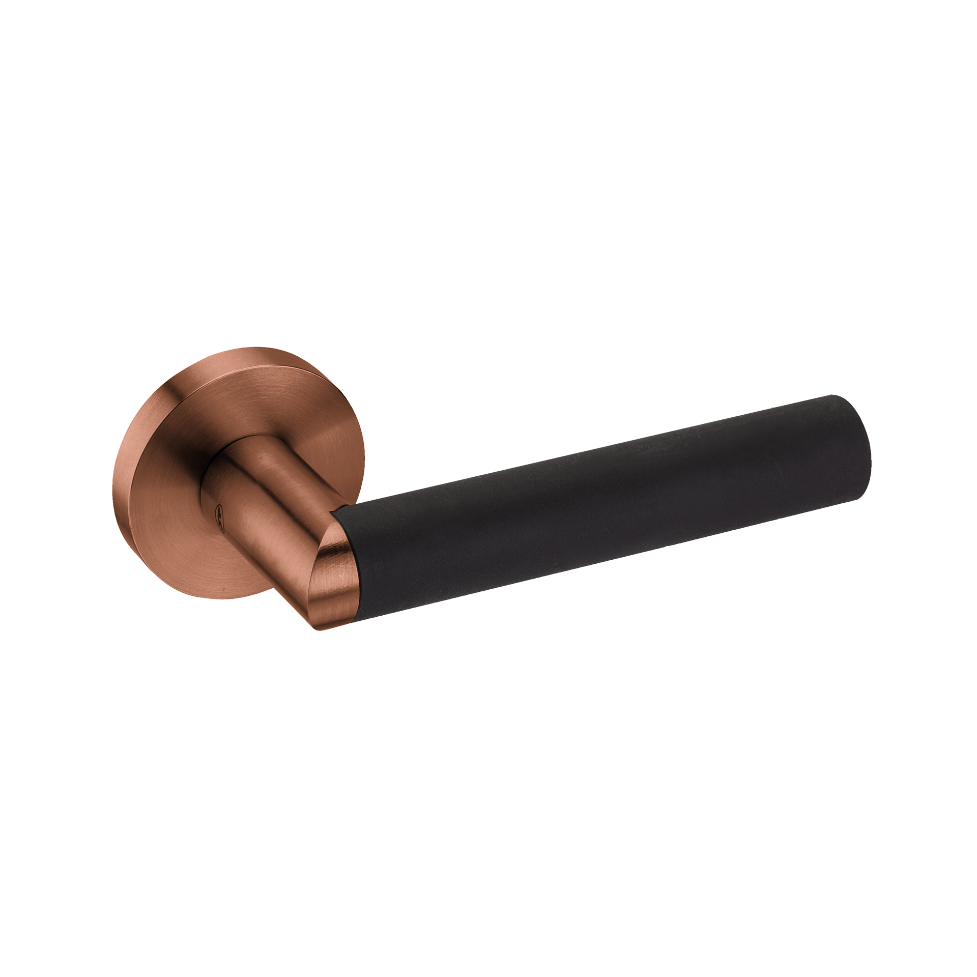 Lever handle IN.00.410.TCH PVD Titanium Chocolate Black RAL 9005