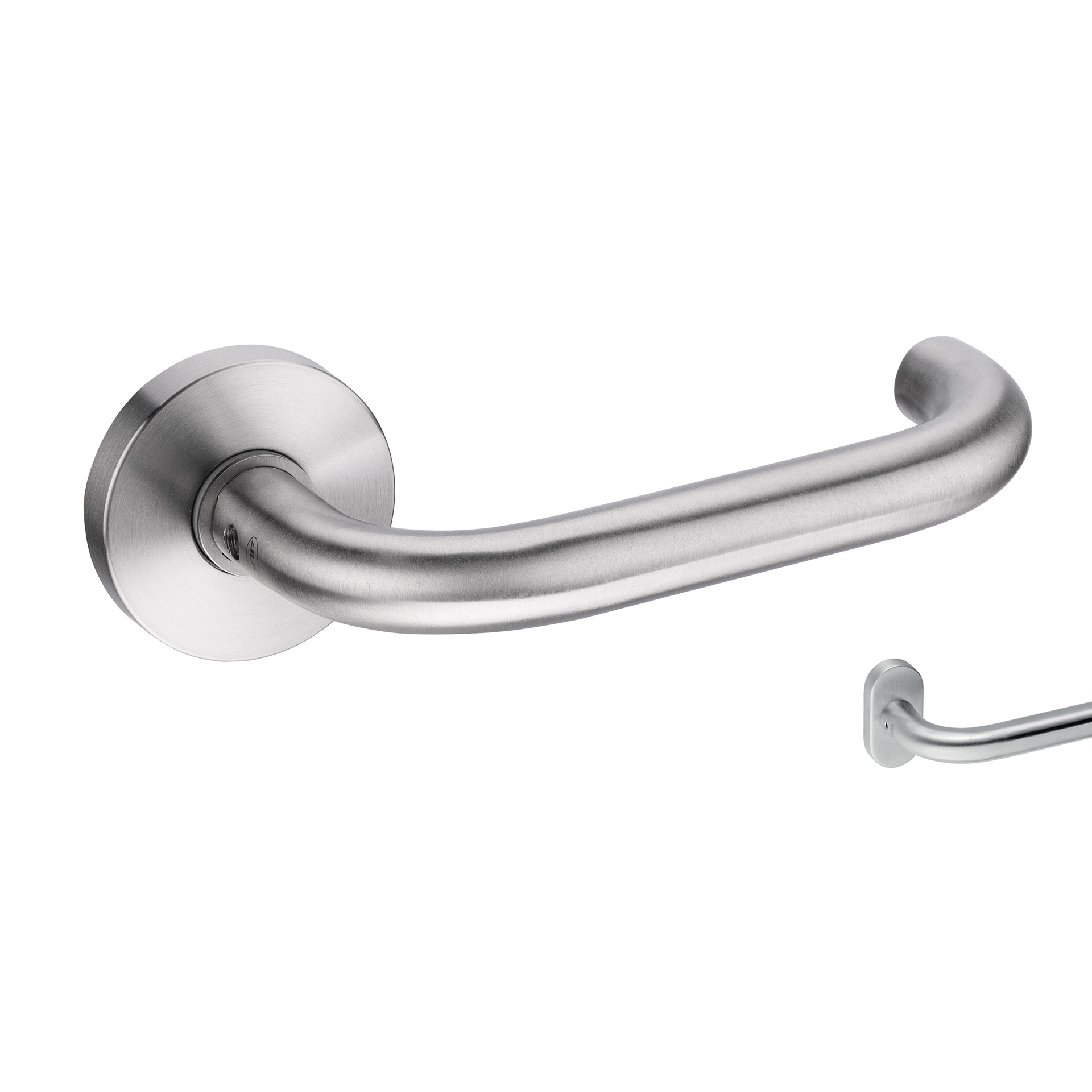 Door lever handle IN.00.016.B.O04M Satin