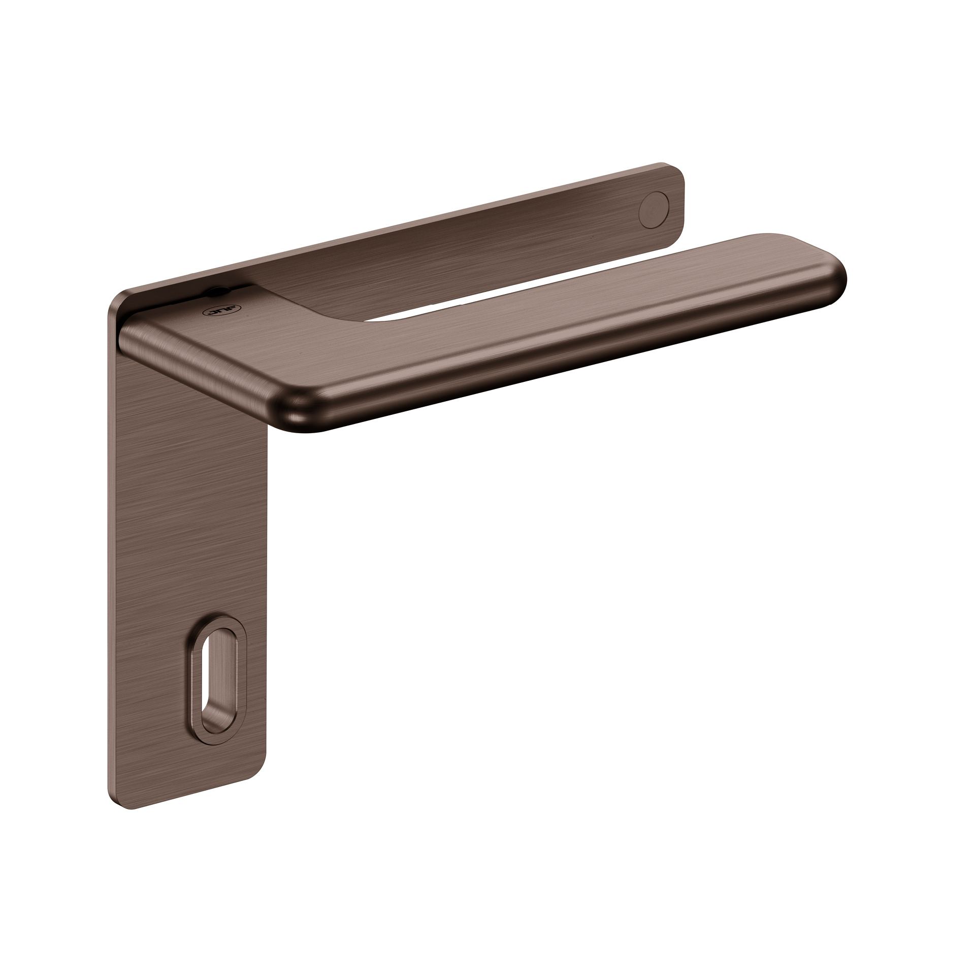 Manilla de puerta con placa IN.00.532.55.PL.EC.TCH PVD Titanium Chocolate