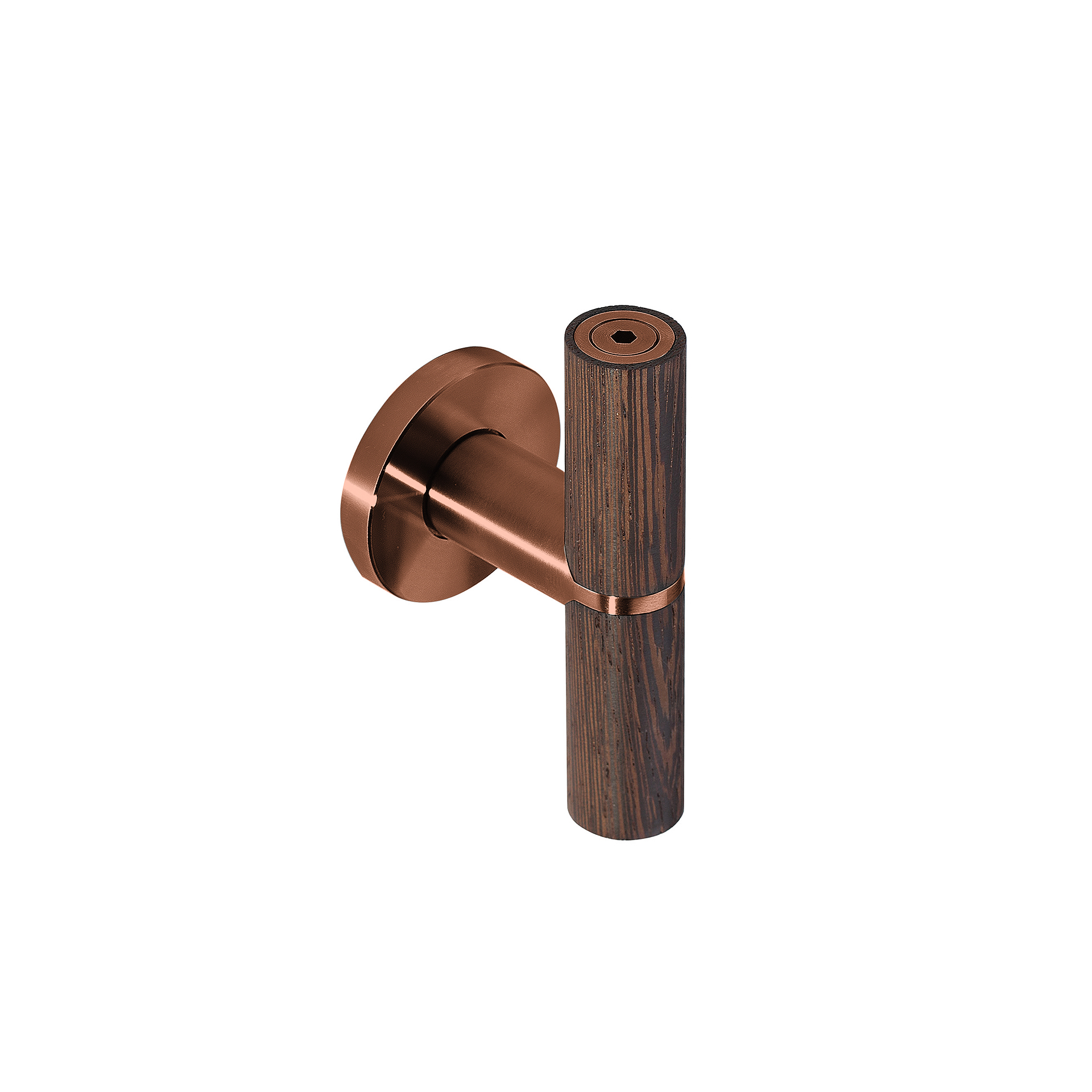 Lever handle IN.00.419.TCO PVD Titanium Copper