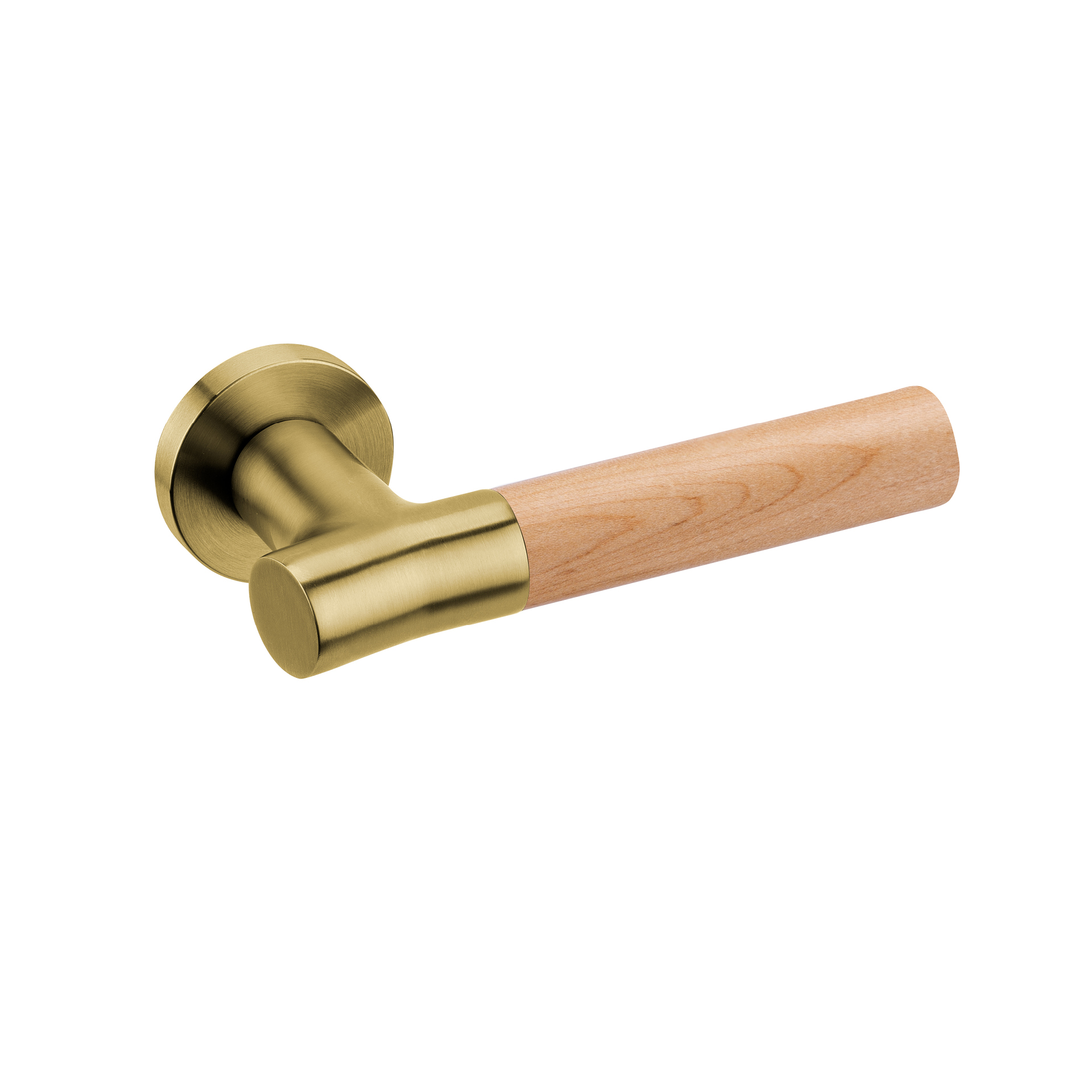 Door lever handle IN.00.381.BE.TG PVD Titanium Gold