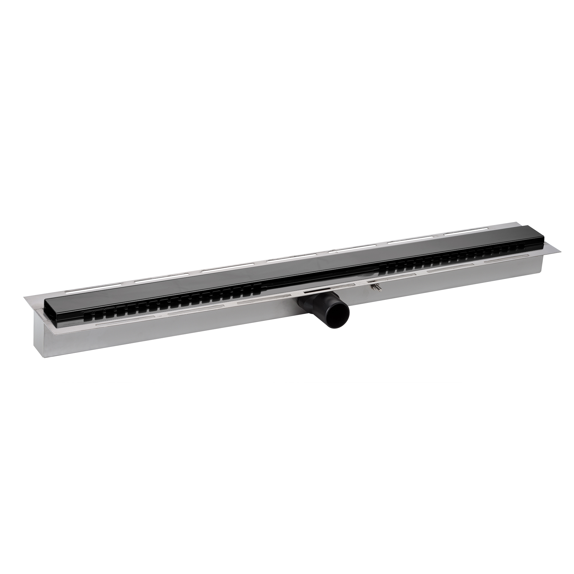 Linear water drain IN.65.575.70.TB PVD Titanium Black