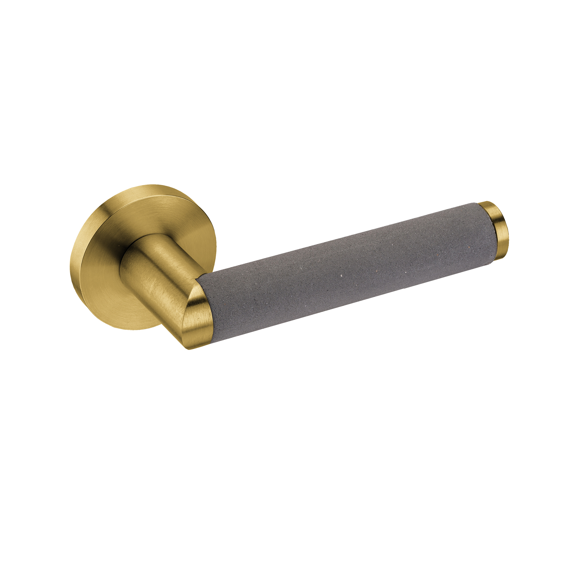 Door lever handle IN.00.460.TG PVD Titanium Gold