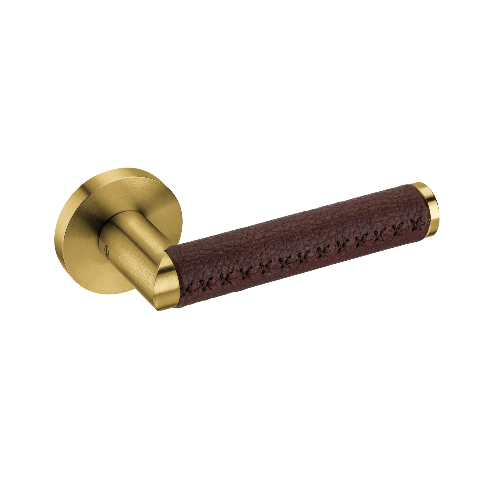 Door lever handle IN.00.452.B.TG PVD Titanium Gold