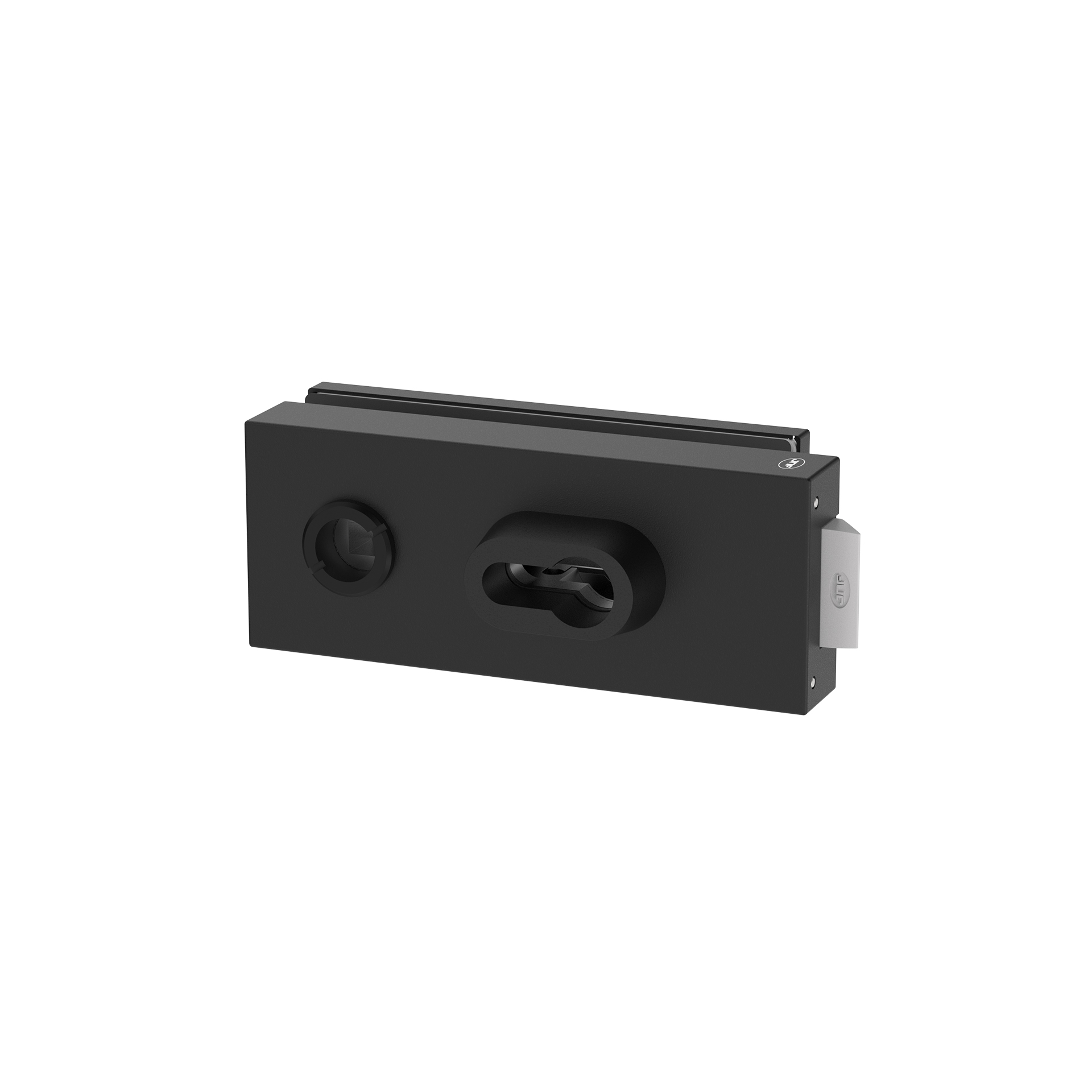 Cerradura para puertas de cristal IN.20.360.B Negro RAL 9005