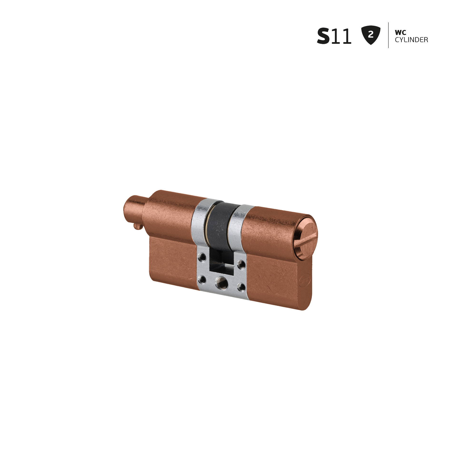 Cilindro de WC IN.19.S11.F.30.70.SB.TCO PVD Titanium Copper