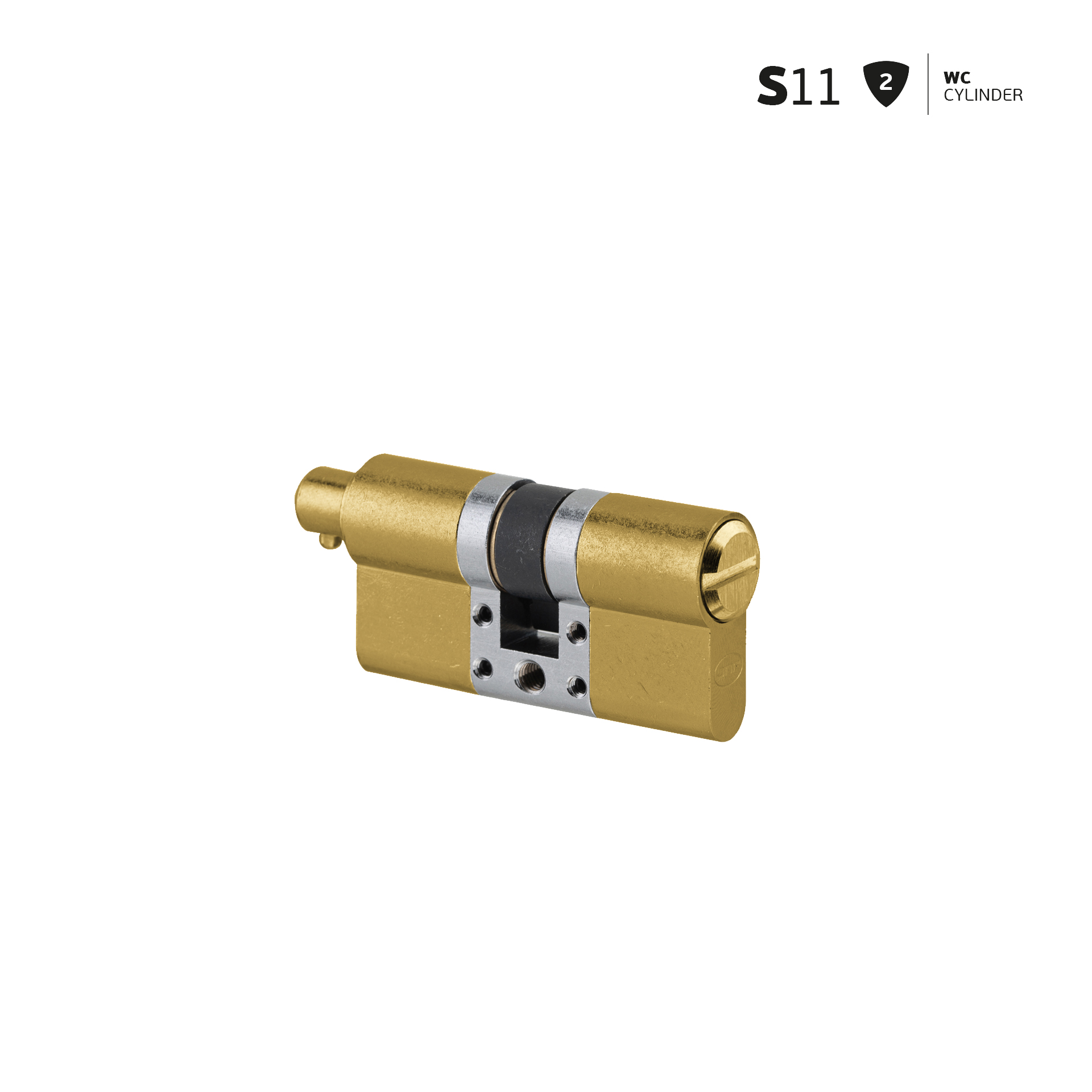 Cilindro de WC IN.19.S11.F.30.50.SB.TG PVD Titanium Gold