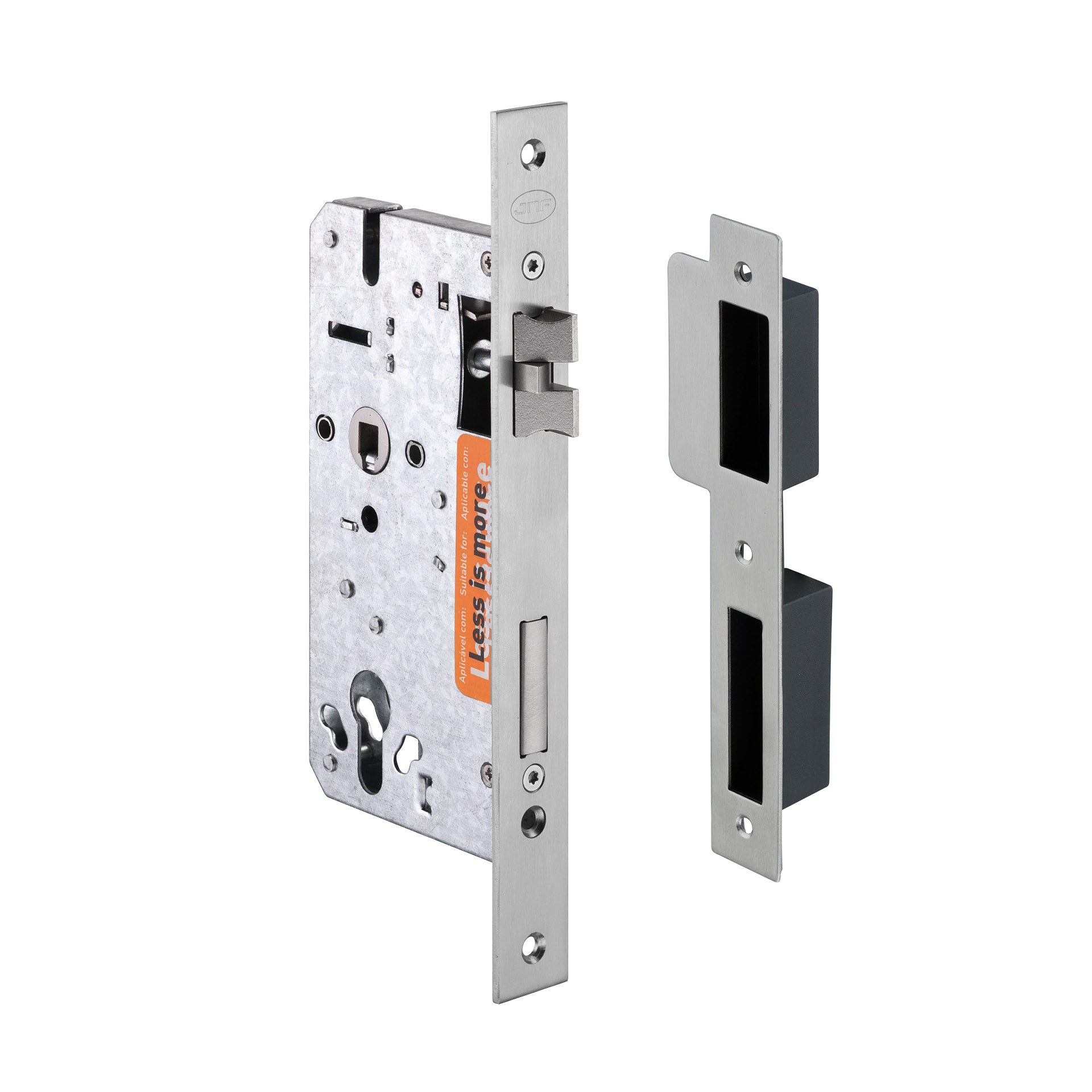 Cerradura de embutir IN.20.895 Satinado