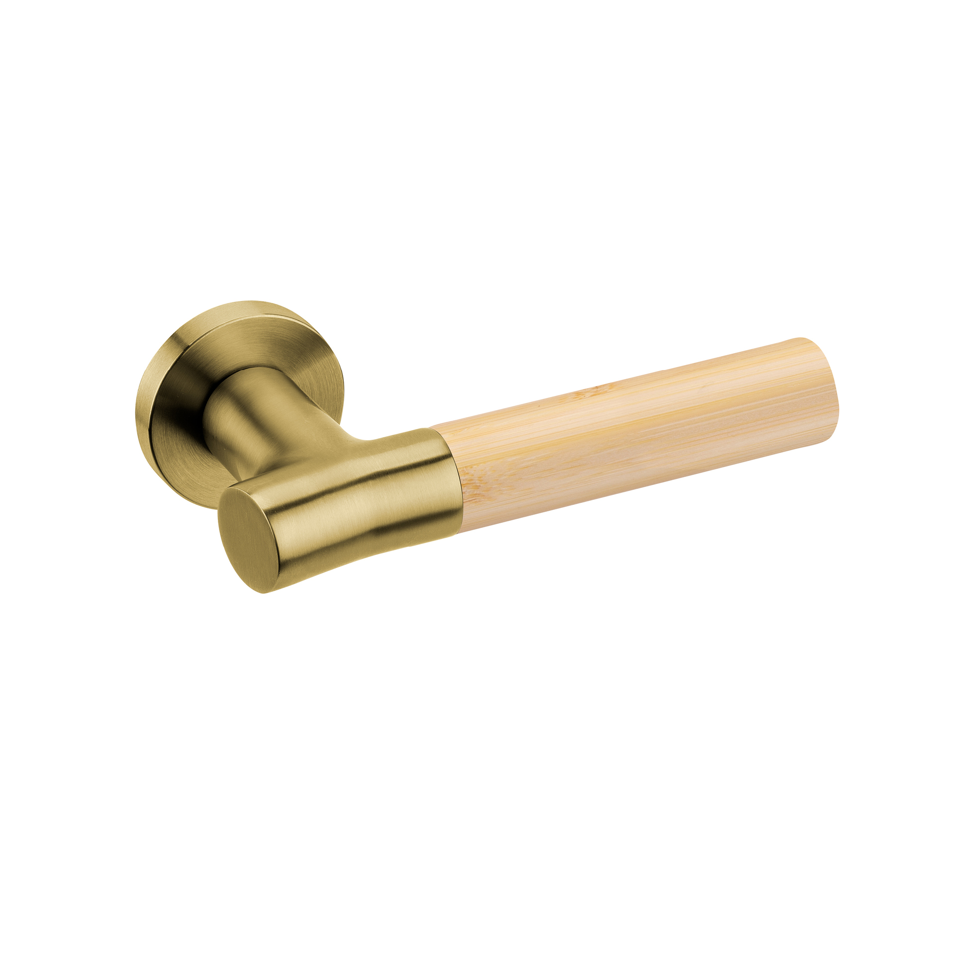 Door lever handle IN.00.381.BB.TG PVD Titanium Gold