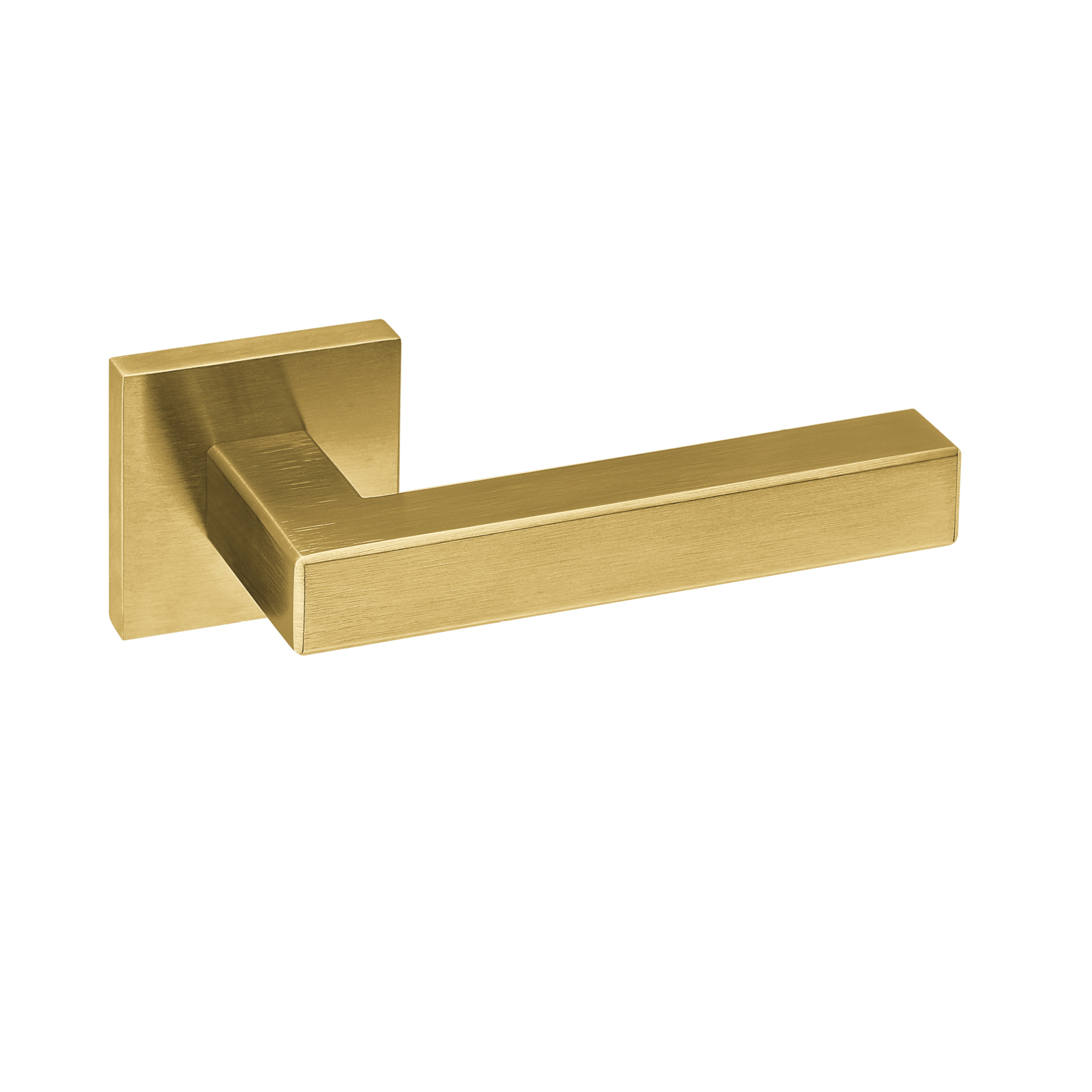 Door lever handle IN.00.078.TG PVD Titanium Gold