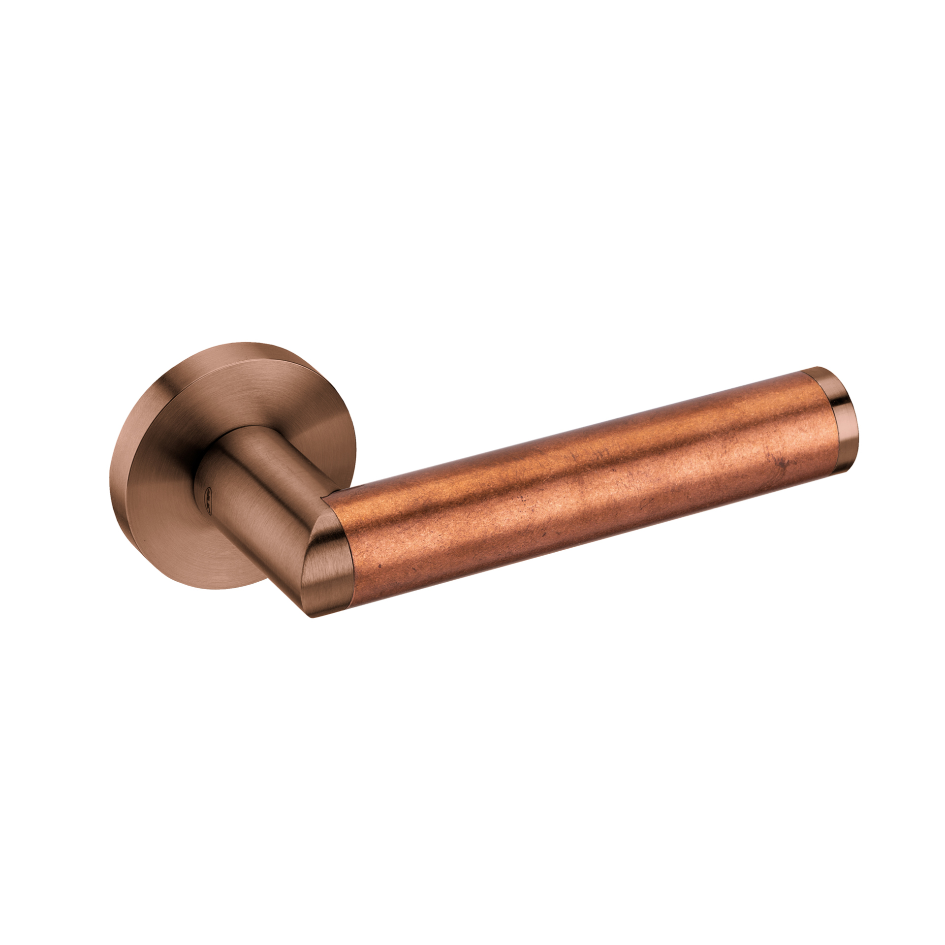 Door lever handle IN.00.409.TCO PVD Titanium Copper