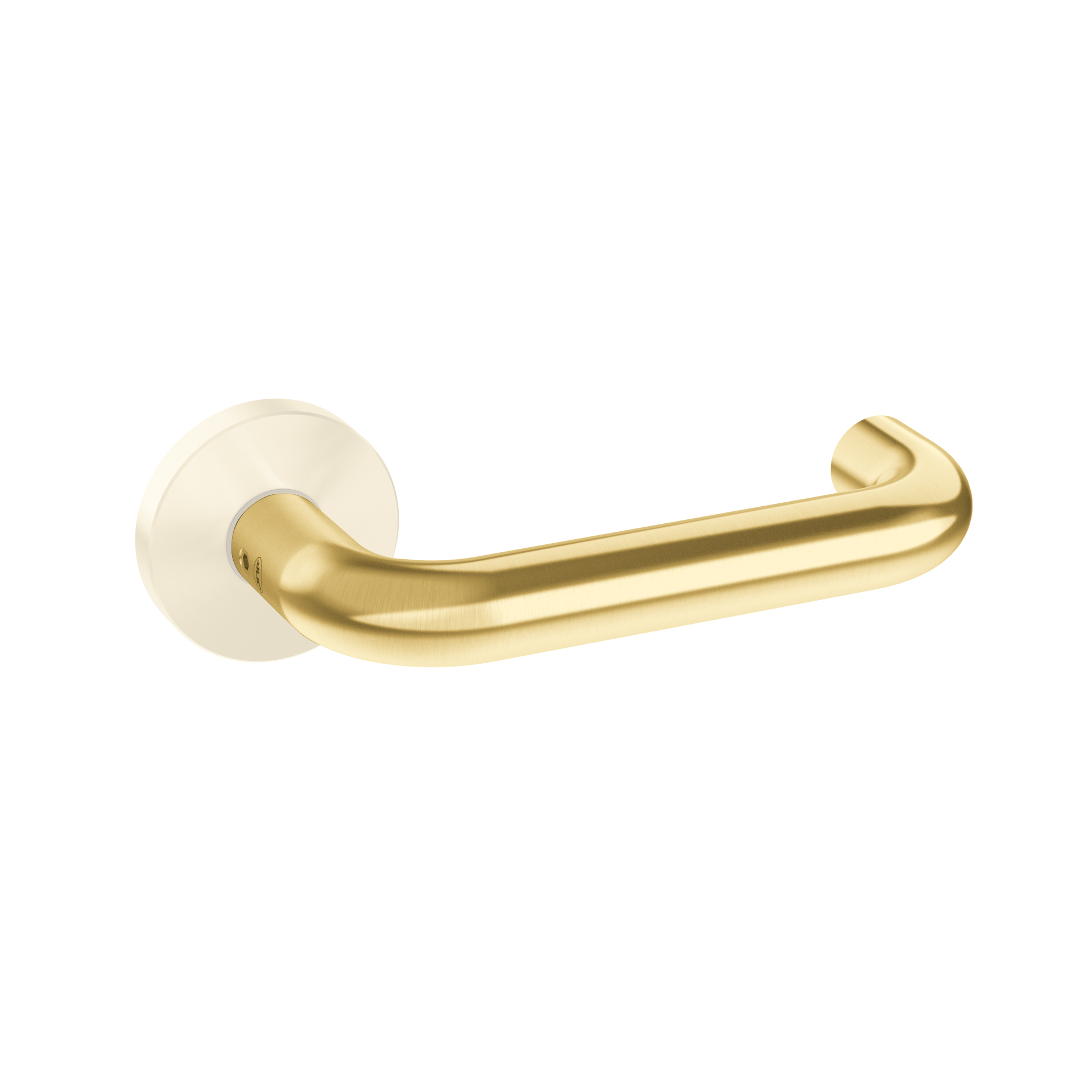 Door lever handle IN.00.028.B.SR.TG PVD Titanium Gold