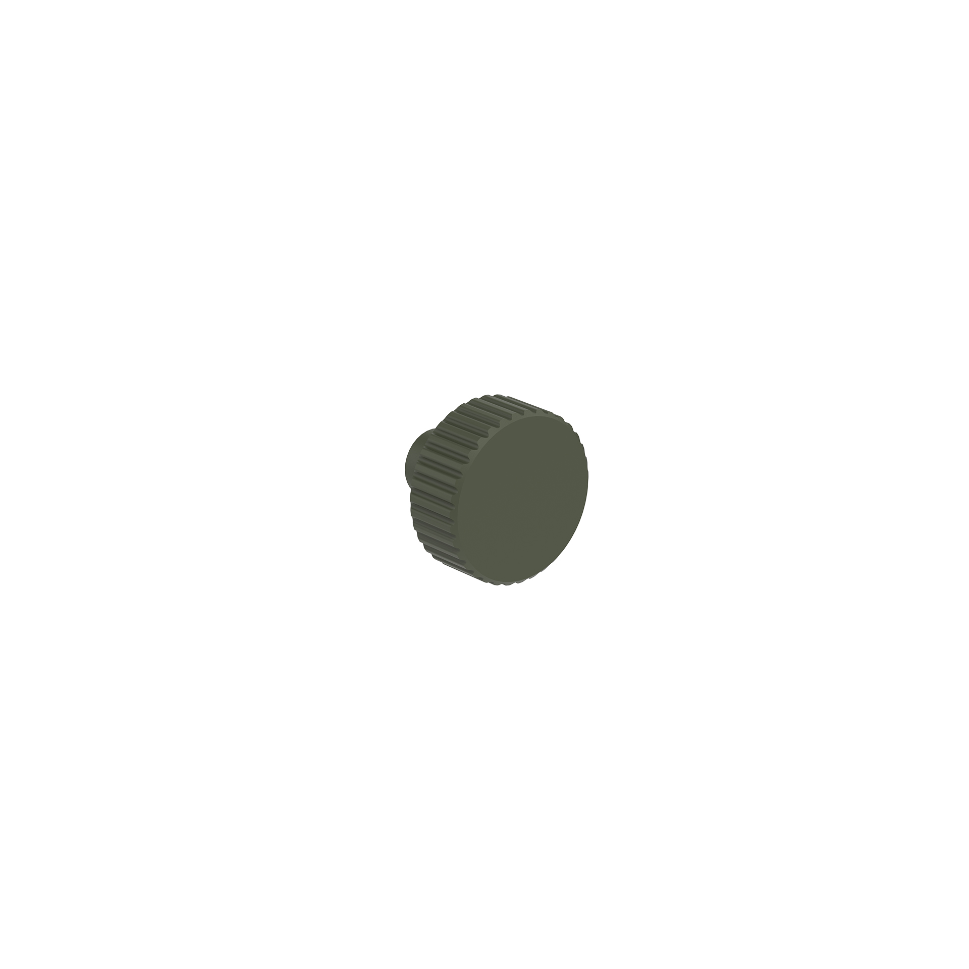 Furniture knob IN.22.145.LN.25.RGO Green Oxid