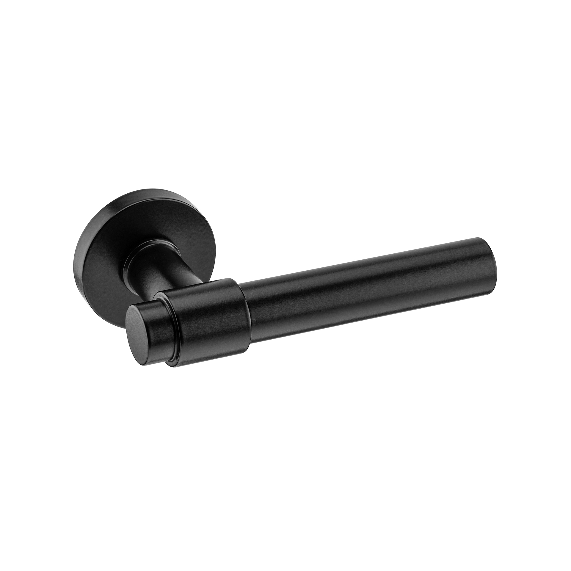 Lever handle IN.00.145.B Black RAL 9005