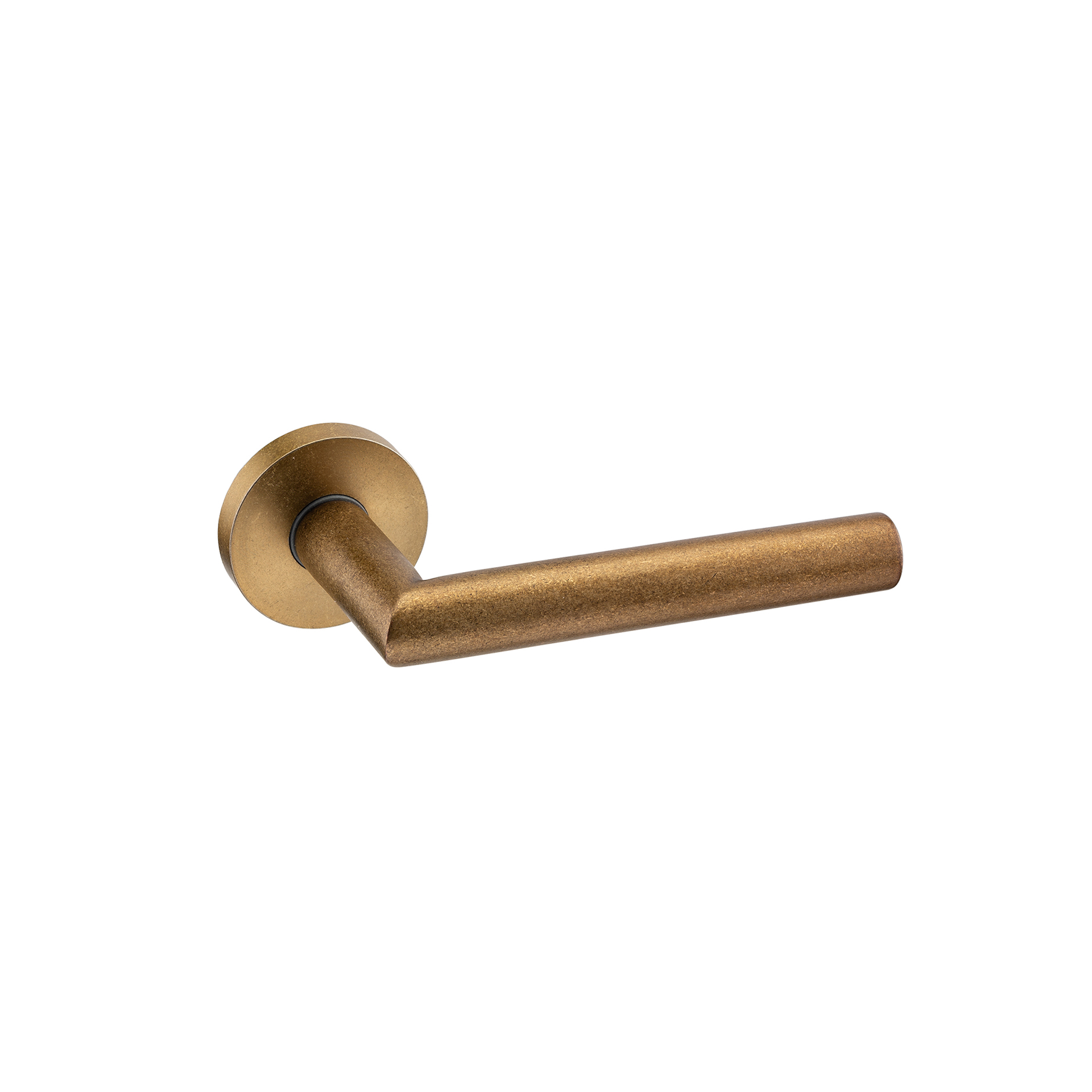 Door lever handle IN.00.030.RG Raw Gold