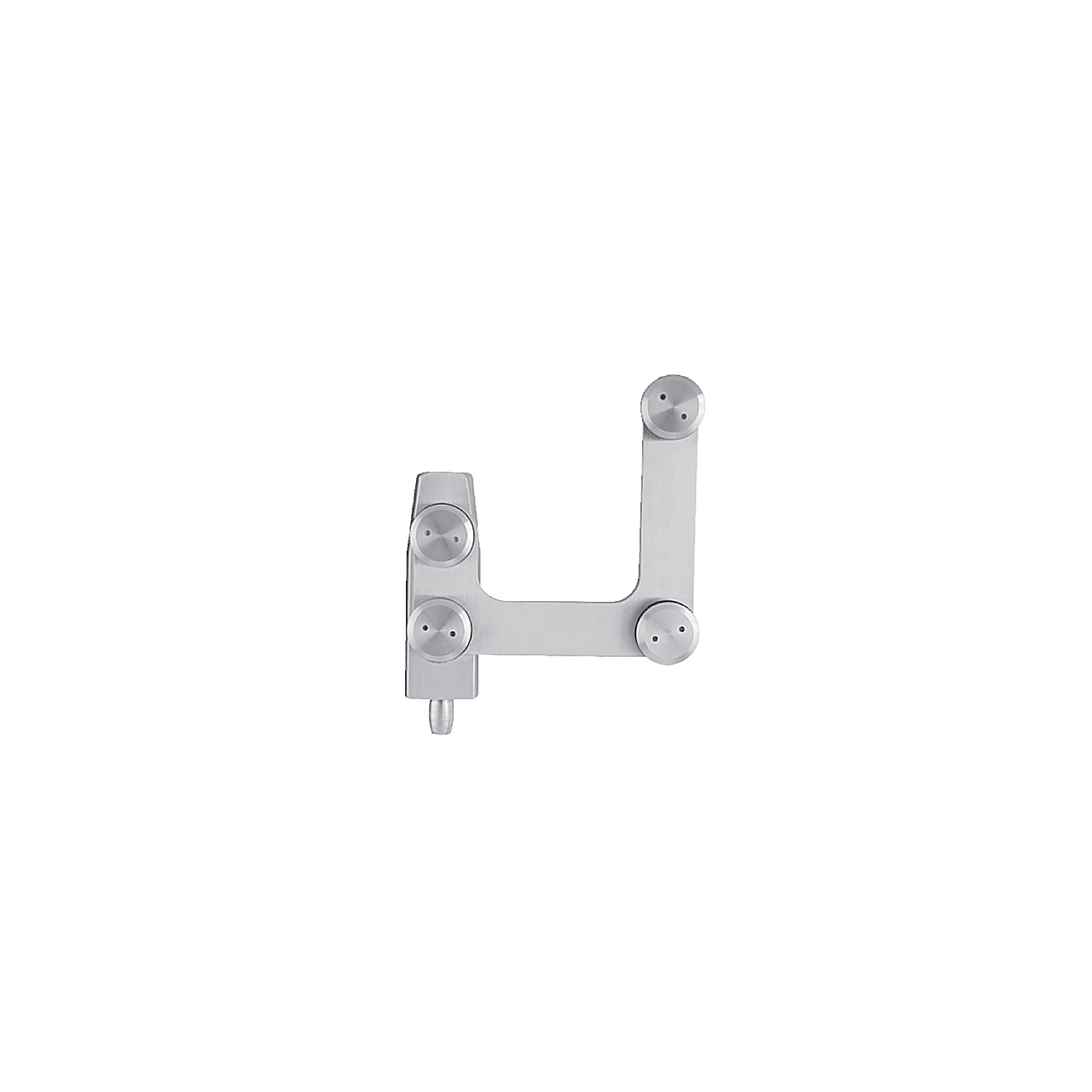 Pivot for glass panel IN.81.213 Satin