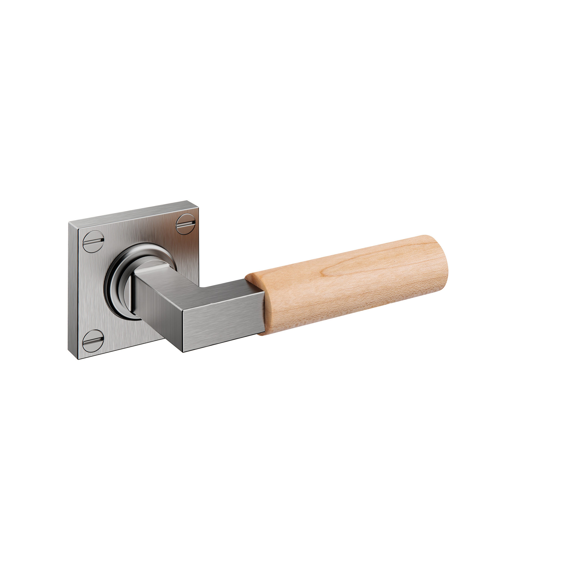 Door lever handle IN.00.480.BE Satin