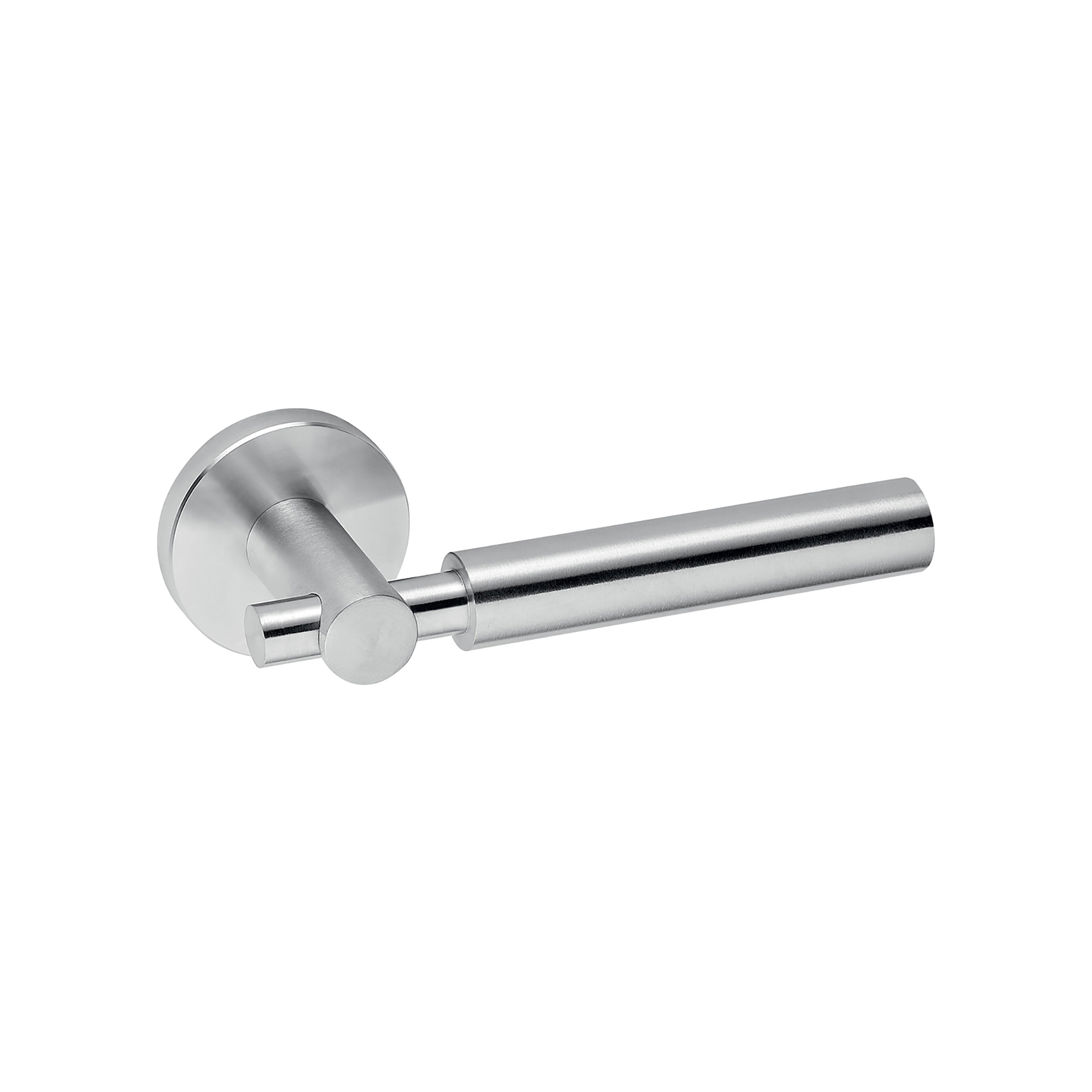 Door lever handle IN.00.072.FR Satin