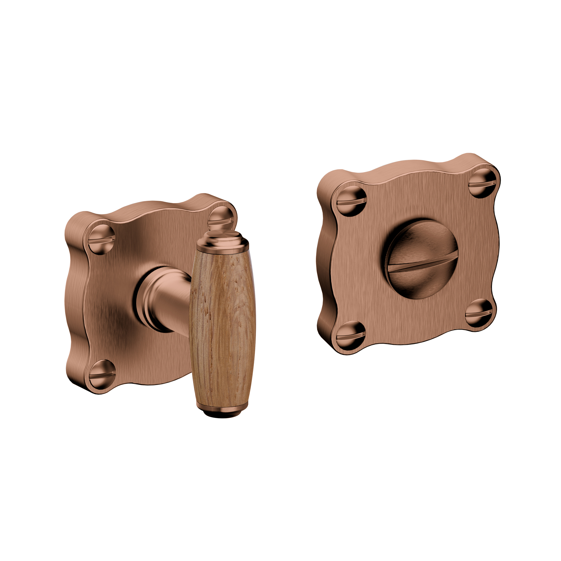 Bathroom lock IN.04.490.C.TCO PVD Titanium Copper