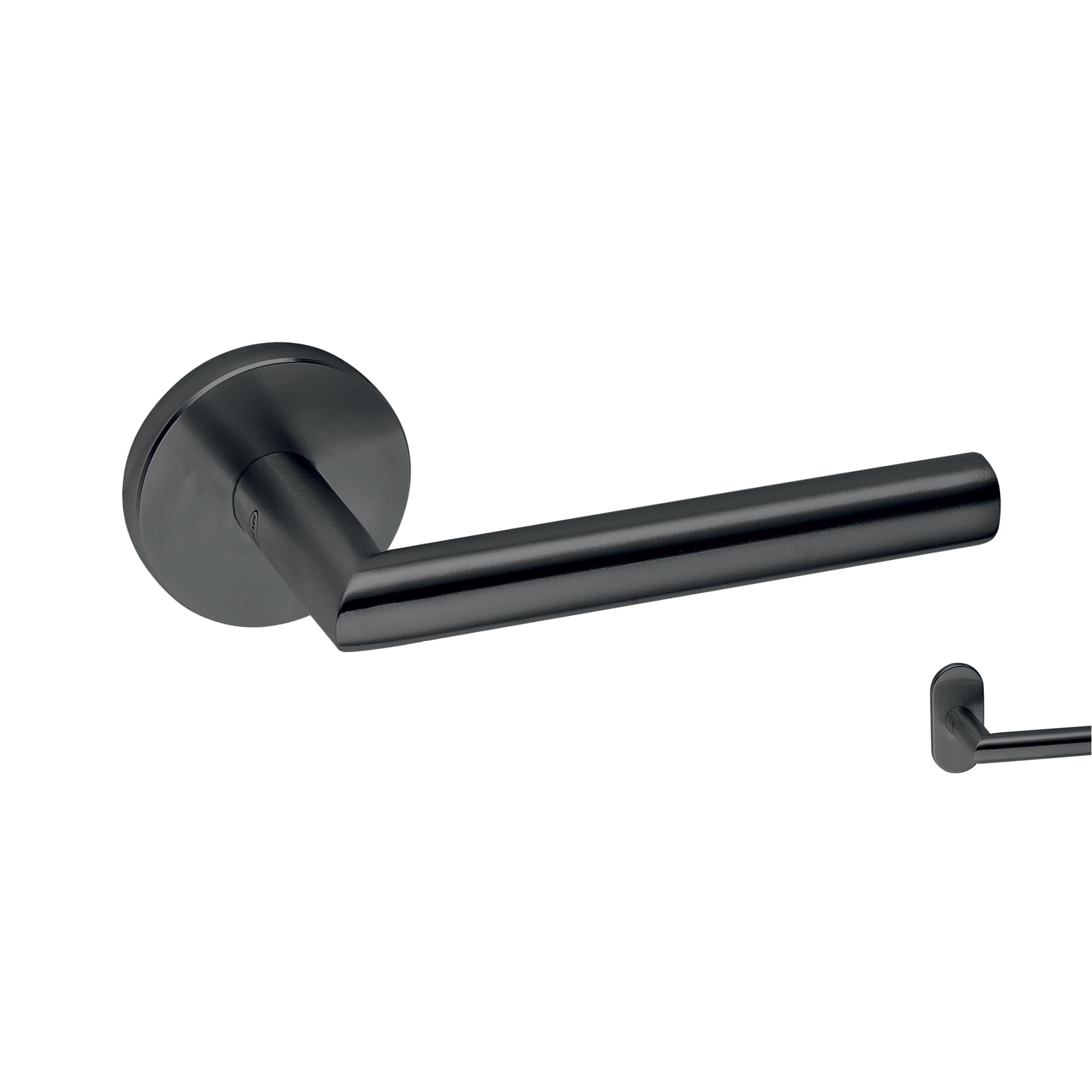 Lever handle IN.00.036.TB PVD Titanium Black