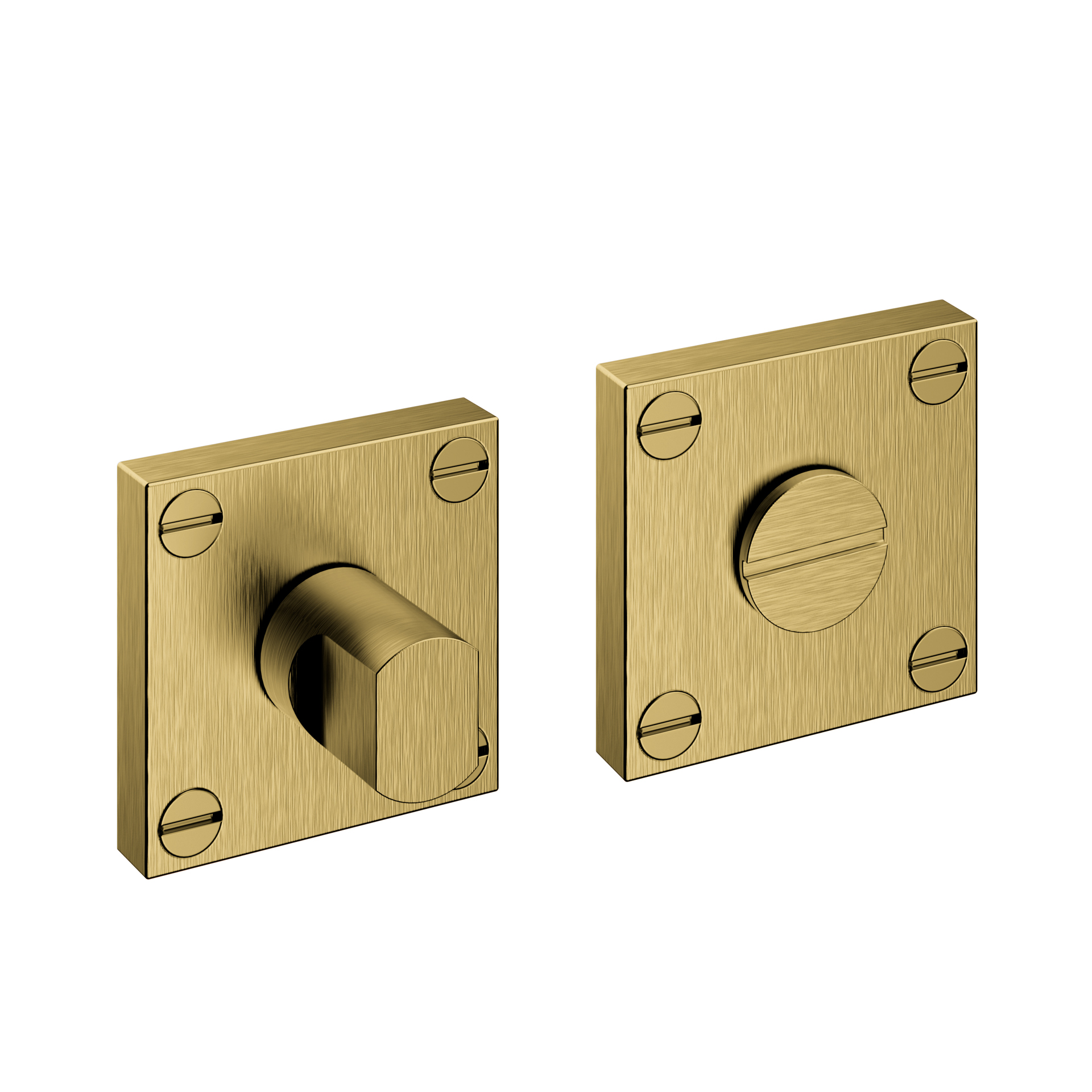 Bathroom lock IN.04.480.TG PVD Titanium Gold