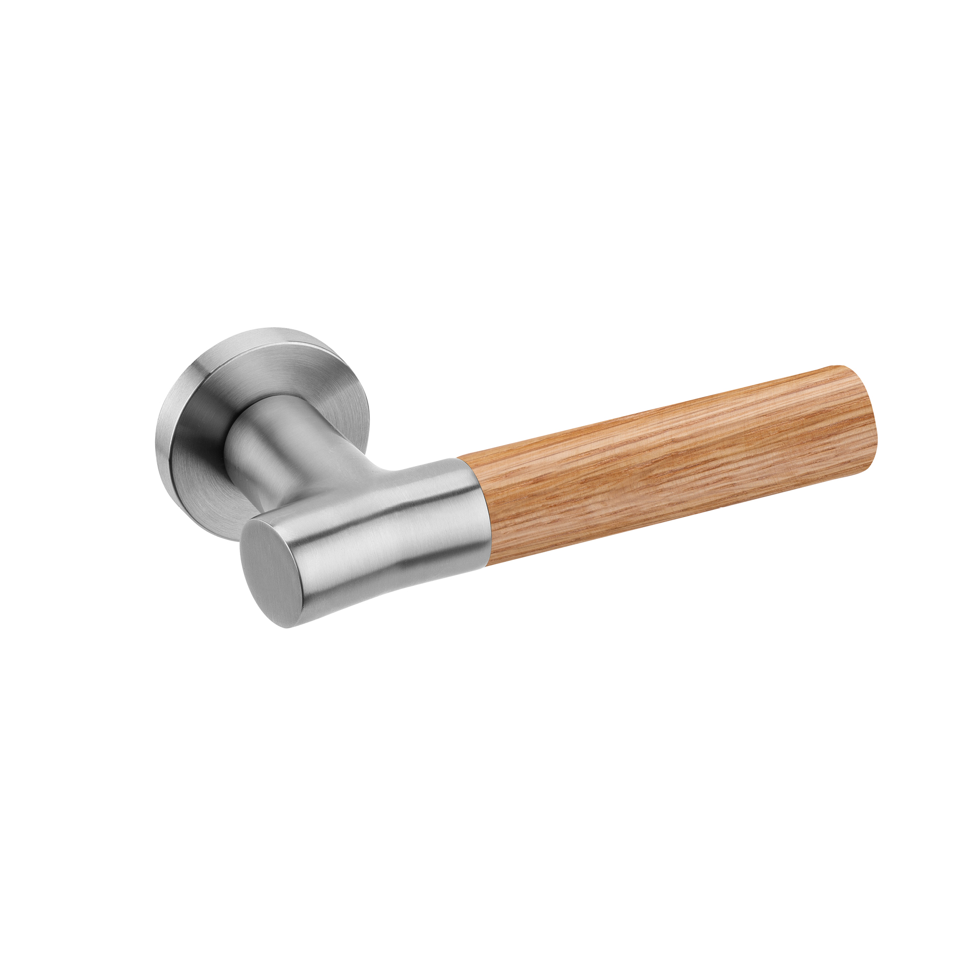 Door lever handle IN.00.381.C Satin