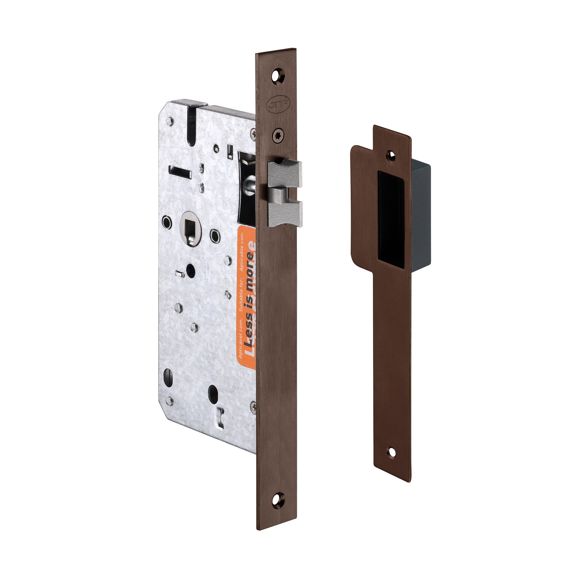 Cerradura de embutir IN.20.897.TCH PVD Titanium Chocolate